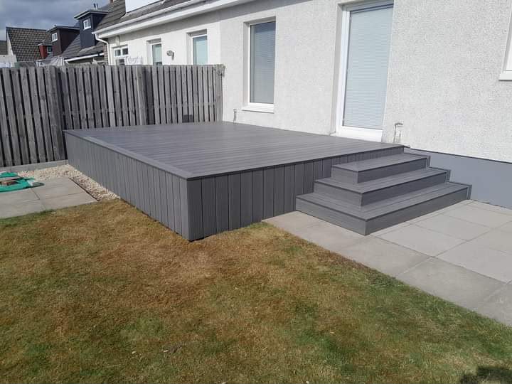 Decking after joinery work