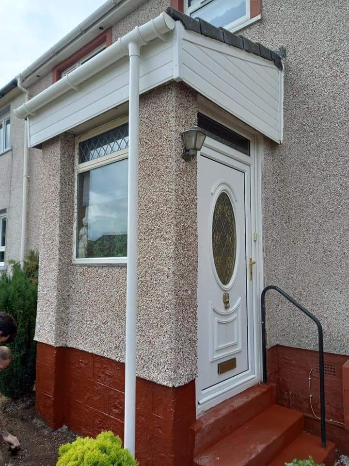 Porch after repair